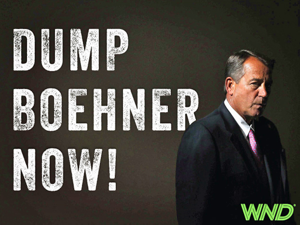 Boehner - Dump Boehner Now