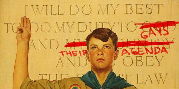 Boy Scouts homosexual oath