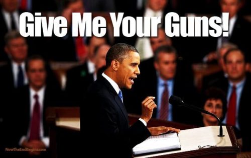 Obama - Give Me Your Guns
