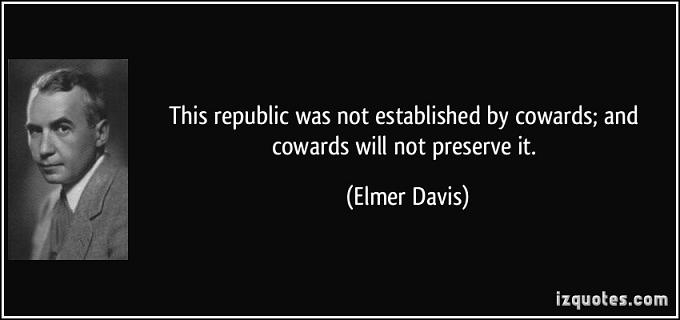 Elmer Davis - Cowards