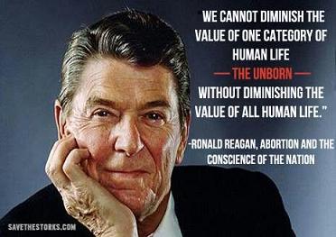 Reagan Abortion quote