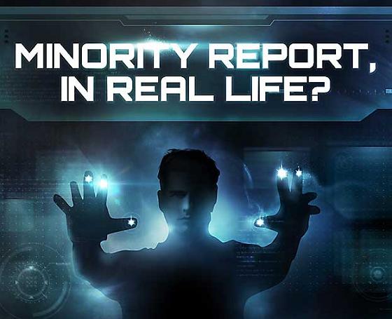 Minority Report real life
