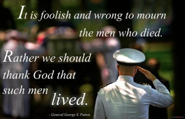 Memorial Day – Remembering those who gave their lives for freedom